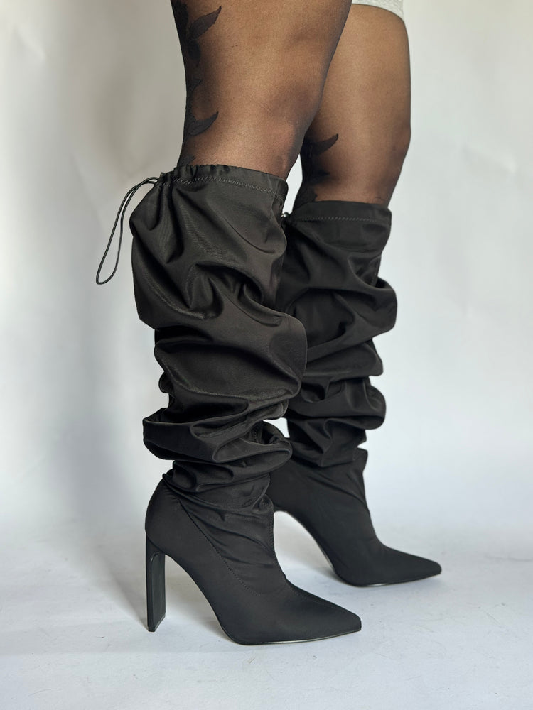 Montage Slouch Boot (Black)