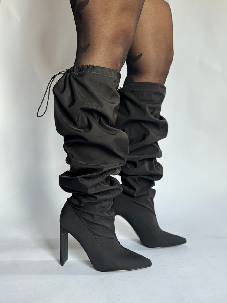 Montage Slouch Boot (Black)