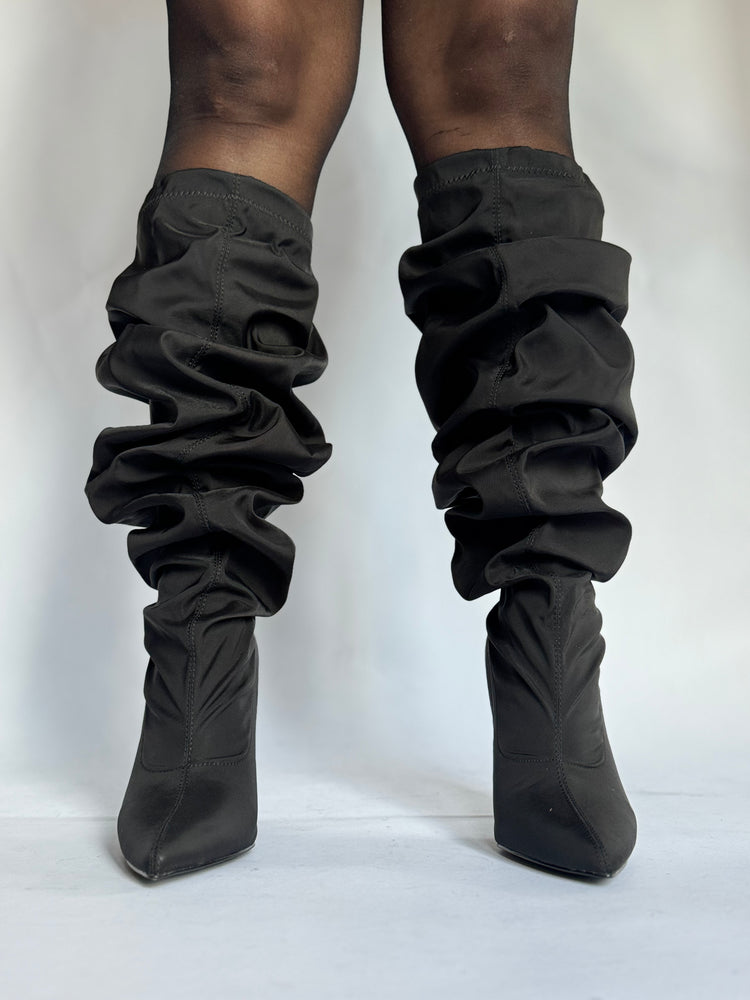 Montage Slouch Boot (Black)