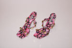 Kyla Heel (Pink Print)