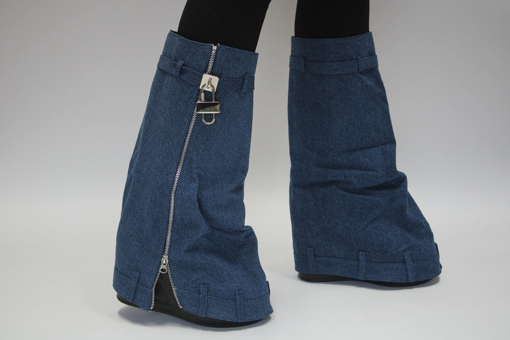 Brooke Denim Boot (Denim)