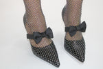 Gazillion Diamond Studded Pointy Toe Heel