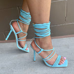 Andria Lace Up (Blue)