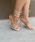 Andria Lace Up (Nude)