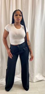 The Perfect Linen Pant (Black)