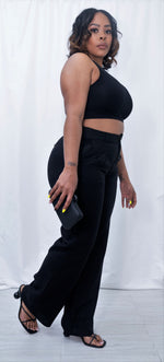 The Perfect Linen Pant (Black)