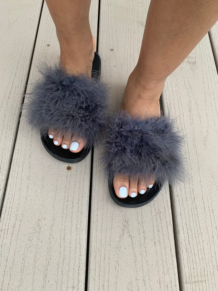 “Gray fur slides”