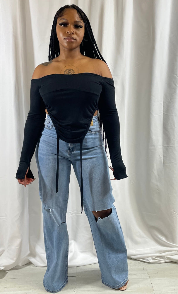 Romantic Off The Shoulder Top