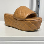 Platform Quilted Sandal
