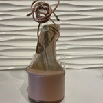 Reza Chunky Heel Platform (Nude)