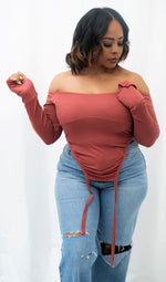 Romantic Off The Shoulder Top