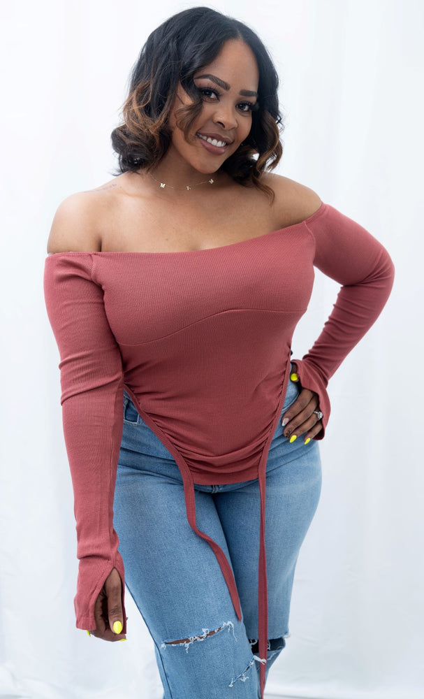 Romantic Off The Shoulder Top